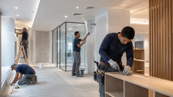 Técnico de FEGHADAL ejecutando mantenimiento preventivo en un inmueble